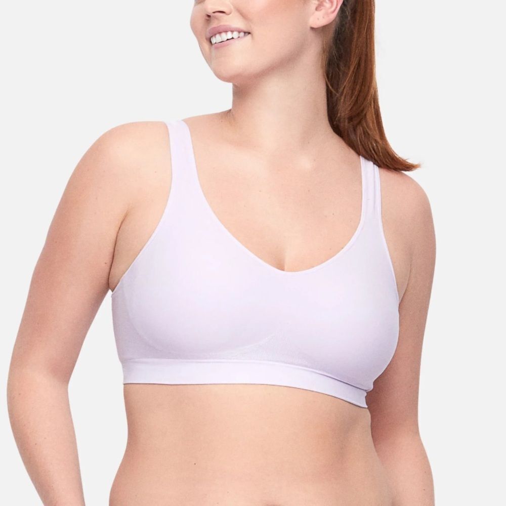 Underoutfit THE COMFORT SHAPING BRA‎ XL Lilac NWT in packaging sealed